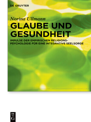 cover image of Glaube und Gesundheit